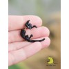 Кафф серьга, обманка Черная дикая кошка. Цена за 1 шт